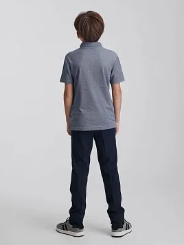 РУБАШКА-ПОЛО ДЛЯ МАЛЬЧИКА PEPLOS TSP25J08-R СЕРЫЙ