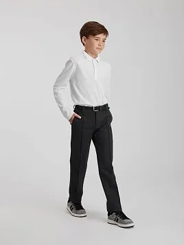 РУБАШКА-ПОЛО С ДЛИННЫМ РУКАВОМ ДЛЯ МАЛЬЧИКА PEPLOS TSP25J010-R БЕЛЫЙ