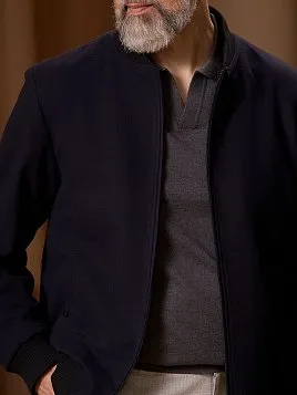 ТРИКОТАЖНАЯ РУБАШКА KN26SH052 ТЕМНО-СЕРАЯ