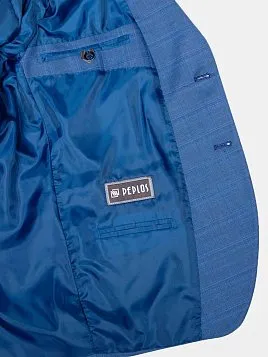 КОСТЮМ МУЖСКОЙ PEPLOS SU20024-SL ГОЛУБОЙ