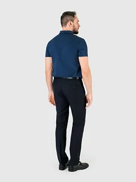 РУБАШКА-ПОЛО МУЖСКАЯ PEPLOS TS24001-Р ТЕМНО-СИНИЙ