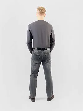 ДЖИНСЫ МУЖСКИЕ PEPLOS J2503-C ТЕМНО-СЕРЫЙ
