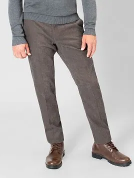 БРЮКИ МУЖСКИЕ PEPLOS TR22023-222-4П КОРИЧНЕВЫЙ
