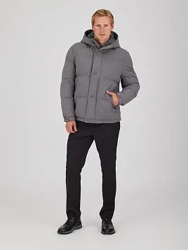 МУЖСКАЯ КУРТКА OW26104-DJ СЕРАЯ