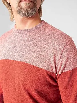 ДЖЕМПЕР МУЖСКОЙ PEPLOS KN22J013 ТЕРРАКОТОВЫЙ