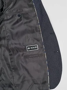 КОСТЮМ МУЖСКОЙ PEPLOS SU23006-C ТЕМНО-СЕРЫЙ