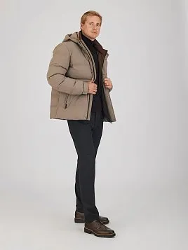 МУЖСКАЯ КУРТКА OW26103-DJ БЕЖЕВАЯ