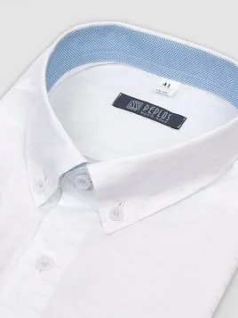СОРОЧКА МУЖСКАЯ PEPLOS SH21005-R БЕЛЫЙ