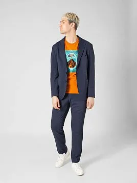 ФУТБОЛКА МУЖСКАЯ PEPLOS TS22110-R ОРАНЖЕВЫЙ