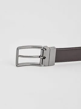 РЕМЕНЬ МУЖСКОЙ BELT-26-C15-21 КОРИЧНЕВЫЙ