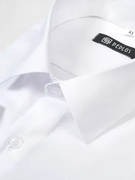 СОРОЧКА МУЖСКАЯ PEPLOS SH23001-C БЕЛЫЙ