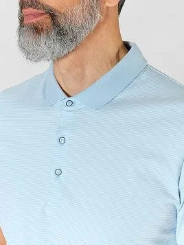 РУБАШКА-ПОЛО МУЖСКАЯ PEPLOS TS23005-Р ГОЛУБОЙ