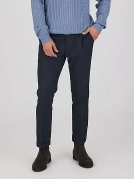 БРЮКИ МУЖСКИЕ PEPLOS TR25165-231 ТЕМНО-СИНИЙ