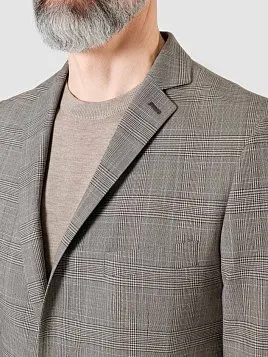 КОСТЮМ МУЖСКОЙ PEPLOS SU24137-SL БЕЖЕВЫЙ