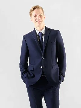 КОСТЮМ МУЖСКОЙ PEPLOS SU25004-С ТЕМНО-СИНИЙ