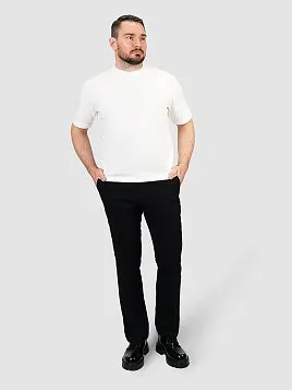 БРЮКИ МУЖСКИЕ PEPLOS TR25099-220 ЧЁРНЫЙ
