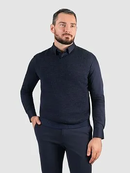 ЖИЛЕТ МУЖСКОЙ PEPLOS KN25V008 ТЕМНО-СИНИЙ