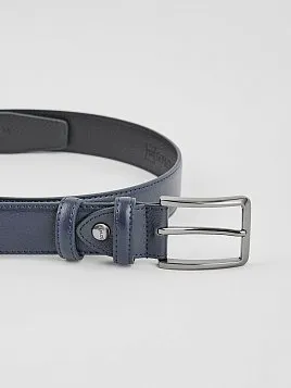 РЕМЕНЬ МУЖСКОЙ BELT-26-C13-12 СИНИЙ