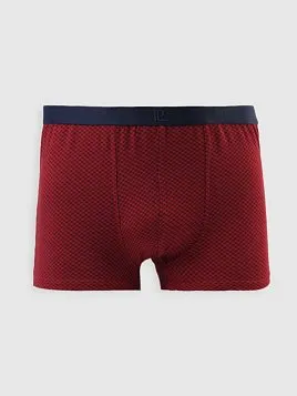 ТРУСЫ БОКСЕРЫ МУЖСКИЕ PEPLOS UW25003-BX КРАСНЫЙ