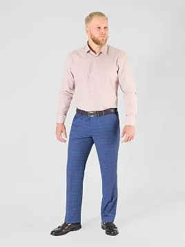 СОРОЧКА МУЖСКАЯ PEPLOS SHB034-SL ПУДРОВЫЙ