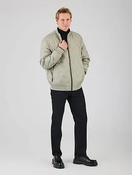 ПУХОВАЯ ДЕМИСЕЗОННАЯ КУРТКА ЦВЕТА ХАКИ OW26105-JA