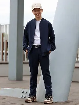 БОМБЕР ДЛЯ МАЛЬЧИКА PEPLOS BM25J107 ТЕМНО-СИНИЙ