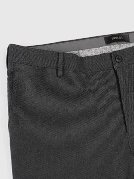 БРЮКИ МУЖСКИЕ PEPLOS P2507-R ТЕМНО-СЕРЫЙ