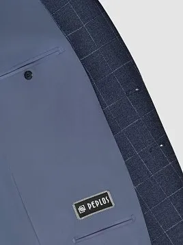 ПИДЖАК МУЖСКОЙ PEPLOS JA24115-SL СИНИЙ