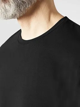 ФУТБОЛКА МУЖСКАЯ PEPLOS TS-BR-1/2 ЧЕРНЫЙ