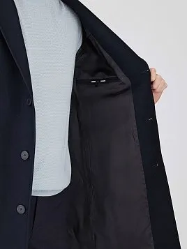 ТЕМНО-СИНЕЕ ПАЛЬТО OW26212-LR