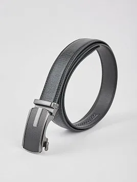 РЕМЕНЬ МУЖСКОЙ BELT-26-C21-24 ЧЁРНЫЙ