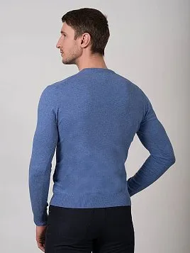 ДЖЕМПЕР МУЖСКОЙ PEPLOS KN19J032 ГОЛУБОЙ