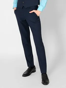 БРЮКИ ПОДРОСТКОВЫЕ PEPLOS TR23T002-282 ТЕМНО-СИНИЙ