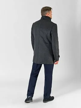 ПАЛЬТО МУЖСКОЕ PEPLOS OW2330-CT СЕРЫЙ