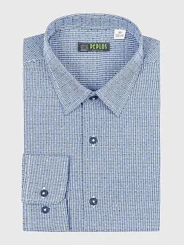 СОРОЧКА ПОДРОСТКОВАЯ PEPLOS SH22T133-SL ТЕМНО-СИНИЙ