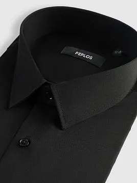 СОРОЧКА МУЖСКАЯ PEPLOS SHB150/1-C ЧЁРНЫЙ