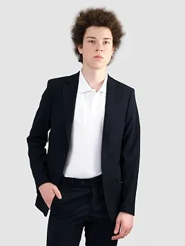 КОСТЮМ ПОДРОСТКОВЫЙ PEPLOS SU25T104-SL ТЕМНО-СИНИЙ