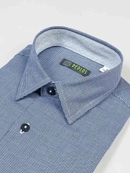 СОРОЧКА ПОДРОСТКОВАЯ PEPLOS SH22T132-R ТЕМНО-СИНИЙ