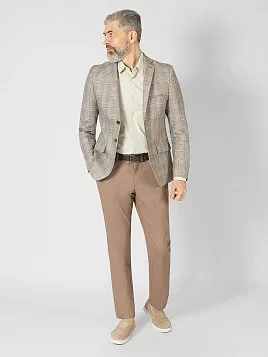 ПИДЖАК МУЖСКОЙ PEPLOS JA22063-SL КОРИЧНЕВЫЙ