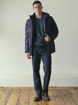 МУЖСКИЕ БРЮКИ P2611-C ТЕМНО-СИНИЕ