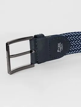 РЕМЕНЬ МУЖСКОЙ PEPLOS ТЕКСТИЛЬНЫЙ S1. BELT-22-S1-55 СИНИЙ
