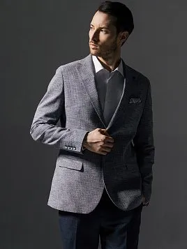 ПИДЖАК МУЖСКОЙ PEPLOS JA24123-SL ГОЛУБОЙ