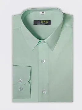 СОРОЧКА ДЛЯ МАЛЬЧИКА PEPLOS SH19J090-R ЗЕЛЕНЫЙ