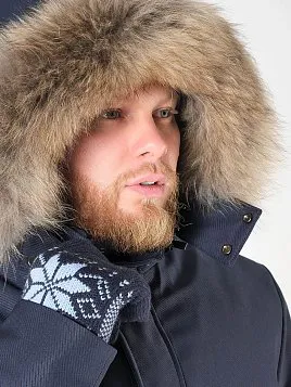 КУРТКА МУЖСКАЯ PEPLOS OW2303-DJ СИНИЙ