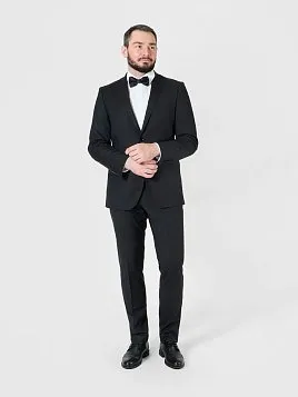 КОСТЮМ МУЖСКОЙ PEPLOS SU24021-SL ЧЁРНЫЙ