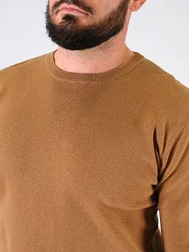 ДЖЕМПЕР МУЖСКОЙ PEPLOS KN24J020 КОРИЧНЕВЫЙ