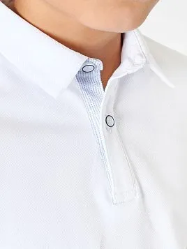 РУБАШКА-ПОЛО С ДЛИННЫМ РУКАВОМ ДЛЯ МАЛЬЧИКА MAJESTIC LEGATE TS23J10-P БЕЛЫЙ