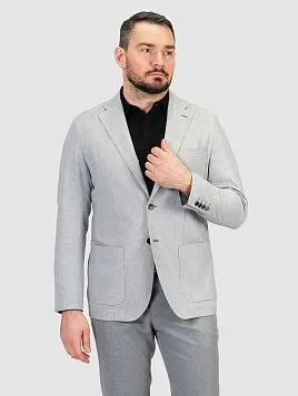 ПИДЖАК МУЖСКОЙ PEPLOS JA25148-R СВЕТЛО-СЕРЫЙ