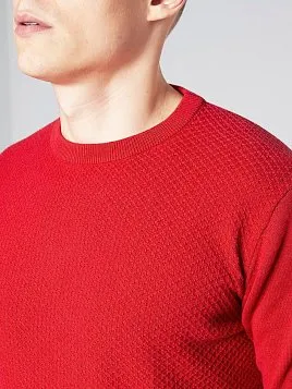 ДЖЕМПЕР МУЖСКОЙ PEPLOS KN22J019 КРАСНЫЙ