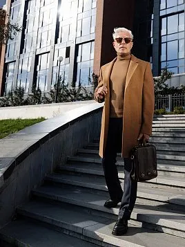 ВОДОЛАЗКА МУЖСКАЯ PEPLOS KN24W002 КОРИЧНЕВЫЙ